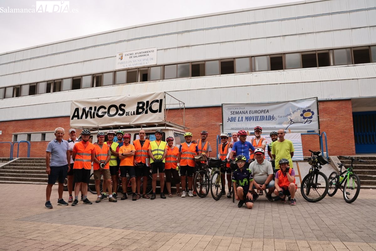FOTOS | Salamanca da el pistoletazo de salida a sus 24 horas de bici desde el Parque de la Alamedilla