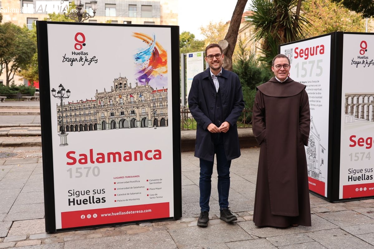 El legado de Santa Teresa revive en el centro de Salamanca con esta exposición 