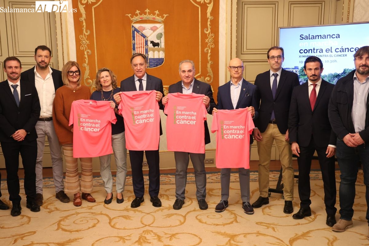 Salamanca se teñirá de rosa el 19 de octubre con la XI Marcha Contra el Cáncer