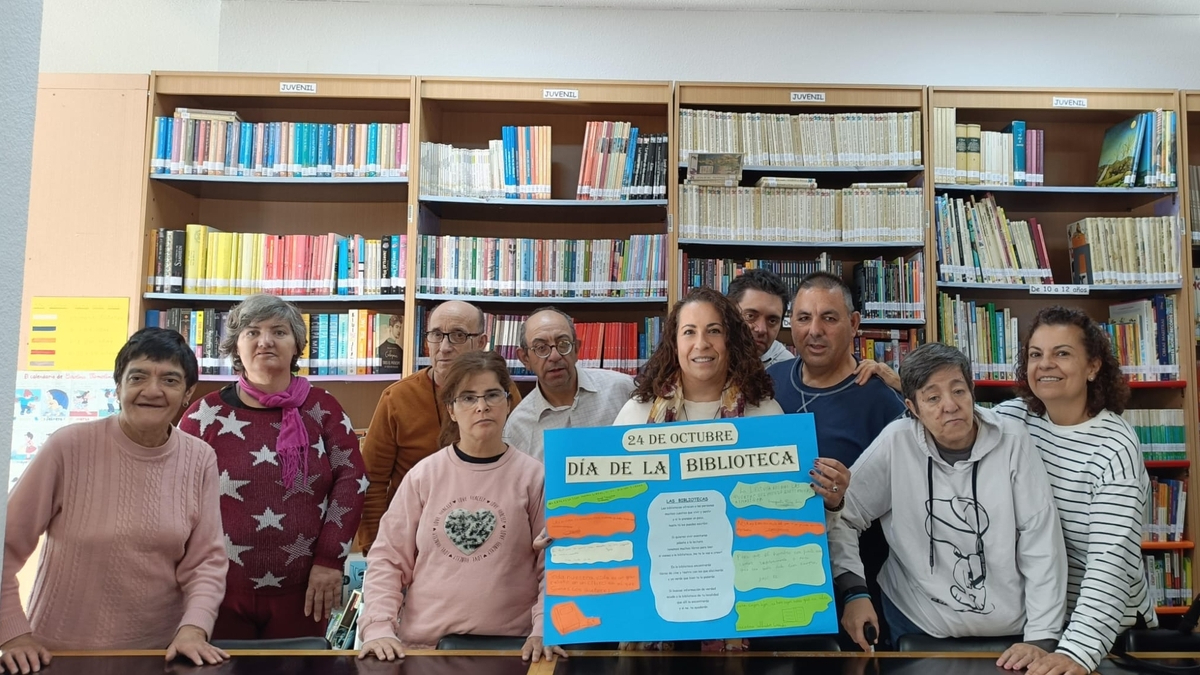 Asprodes y la Biblioteca de Vitigudino se unen para celebrar el Día Mundial de la Biblioteca