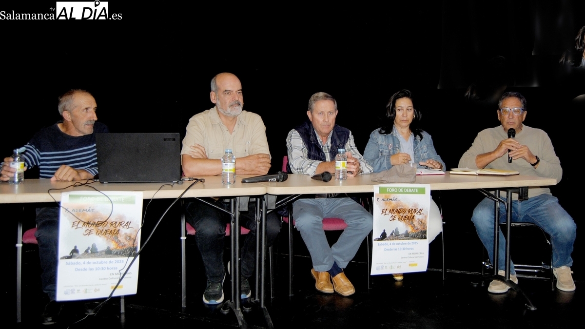 Monleras clama contra el abandono institucional y apela a la autoorganización rural para frenar la amenaza del fuego