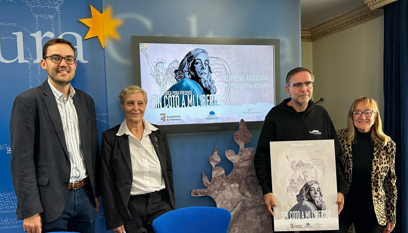 El Teatro Liceo estrena Sin coto a mi libertad en homenaje a Martín Gaite