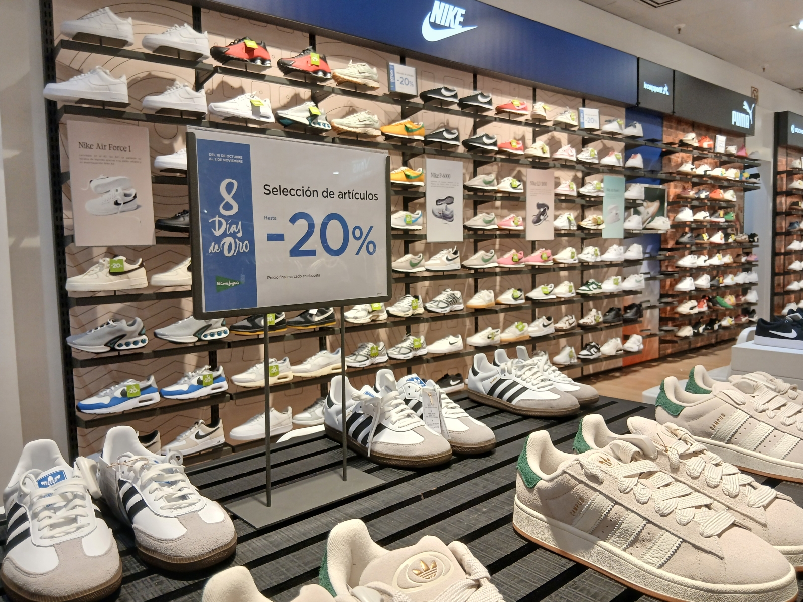 Descuentos de hasta el 30% en El Corte Inglés de Salamanca con sus Días de Oro