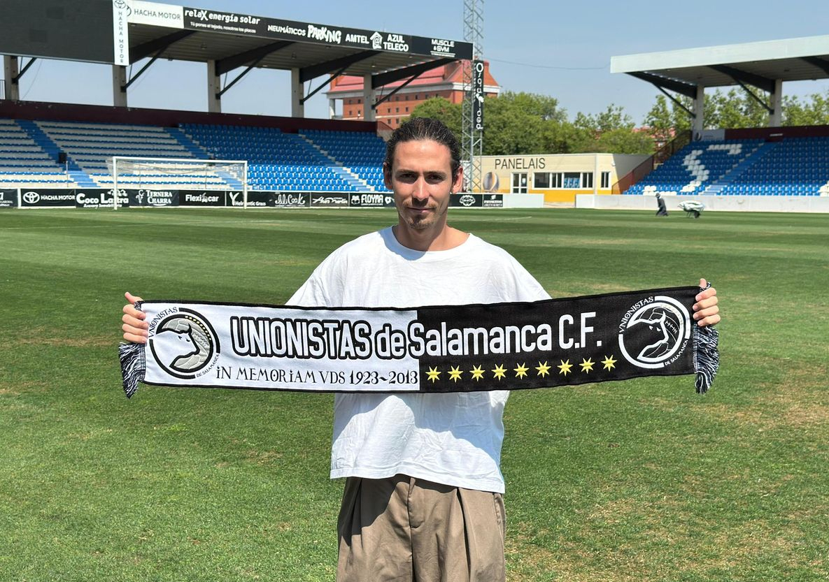 Fin a la espera en Unionistas: Aarón Piñán recibe el alta médica y apunta al partido del sábado