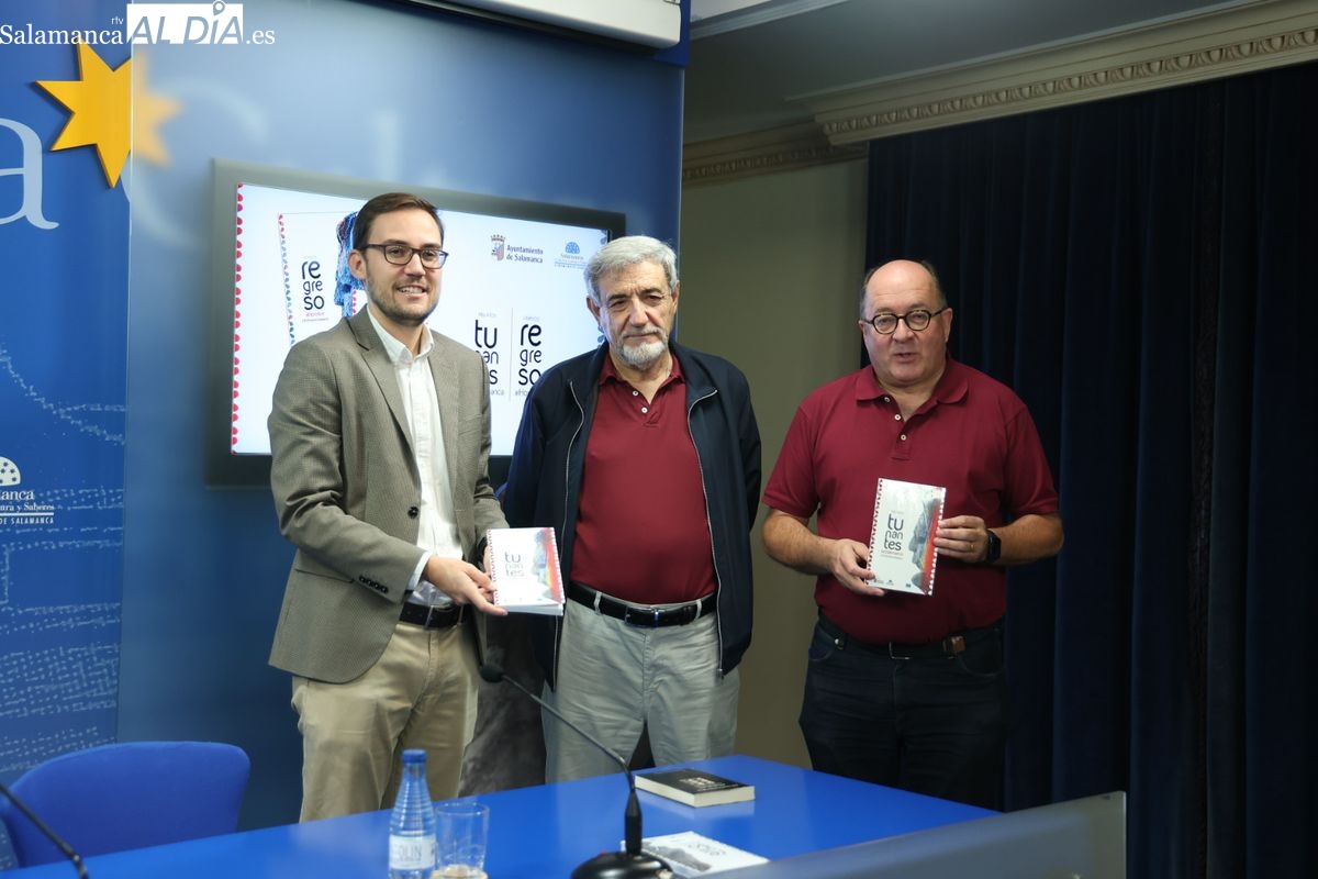 El nuevo libro solidario de Ferreira Cunquero para ayudar a Proyecto Hombre, ‘Tunantes de Salamanca/Regreso al hombre’ 