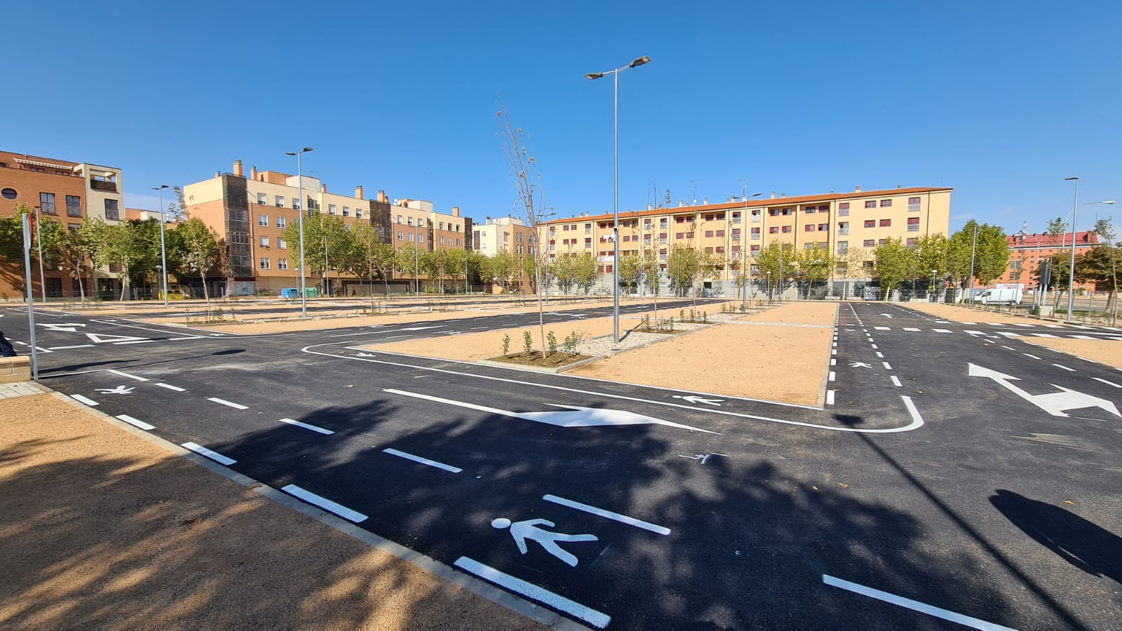 Así es el nuevo aparcamiento gratuito de Salamanca: 214 plazas, sostenible y con tecnología