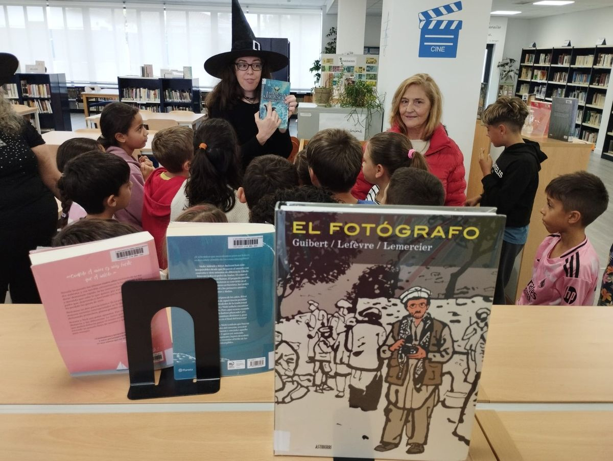 Los colegios de Santa Marta celebran el Día de las Bibliotecas con un juego de pistas temático