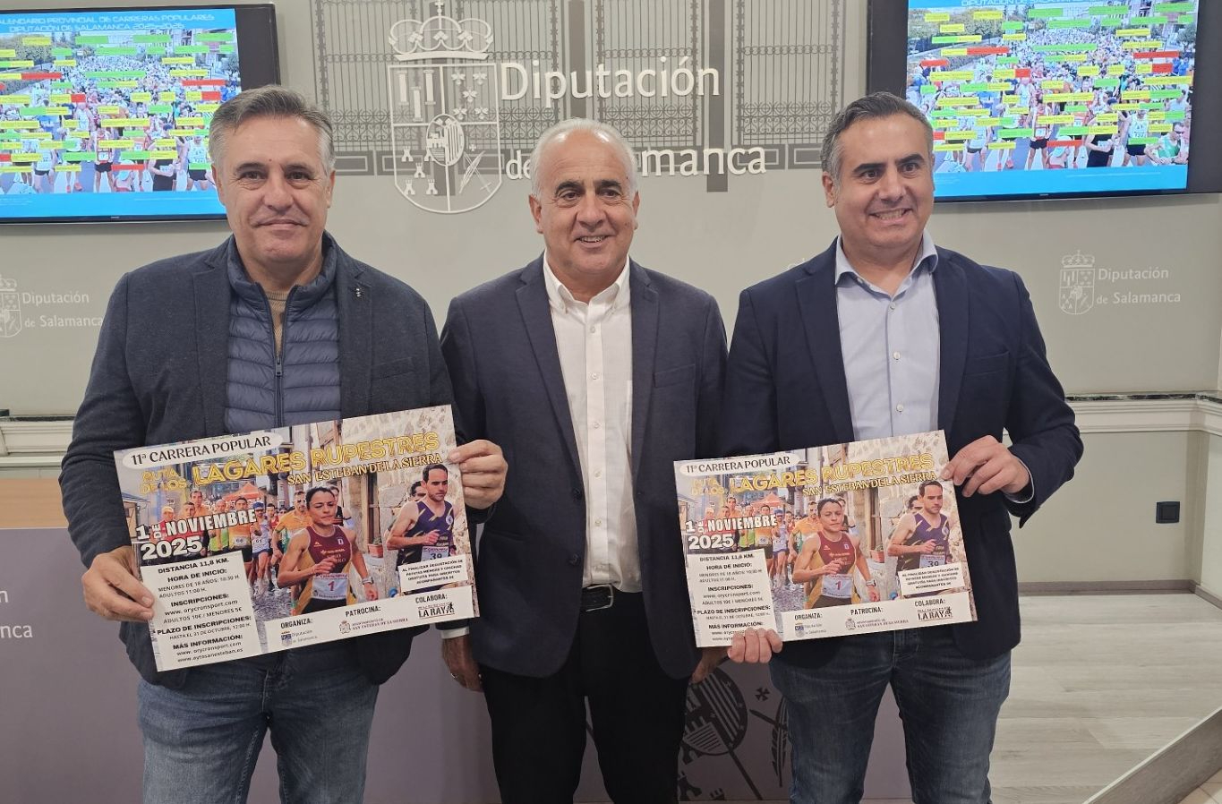 La Ruta de los Lagares Rupestres de San Esteban inaugura el circuito provincial de carreras