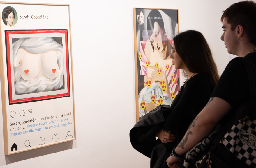 ¿Cómo serían Goya o Velázquez en Facebook? Ana Riaño lo imagina en una muestra en la USAL