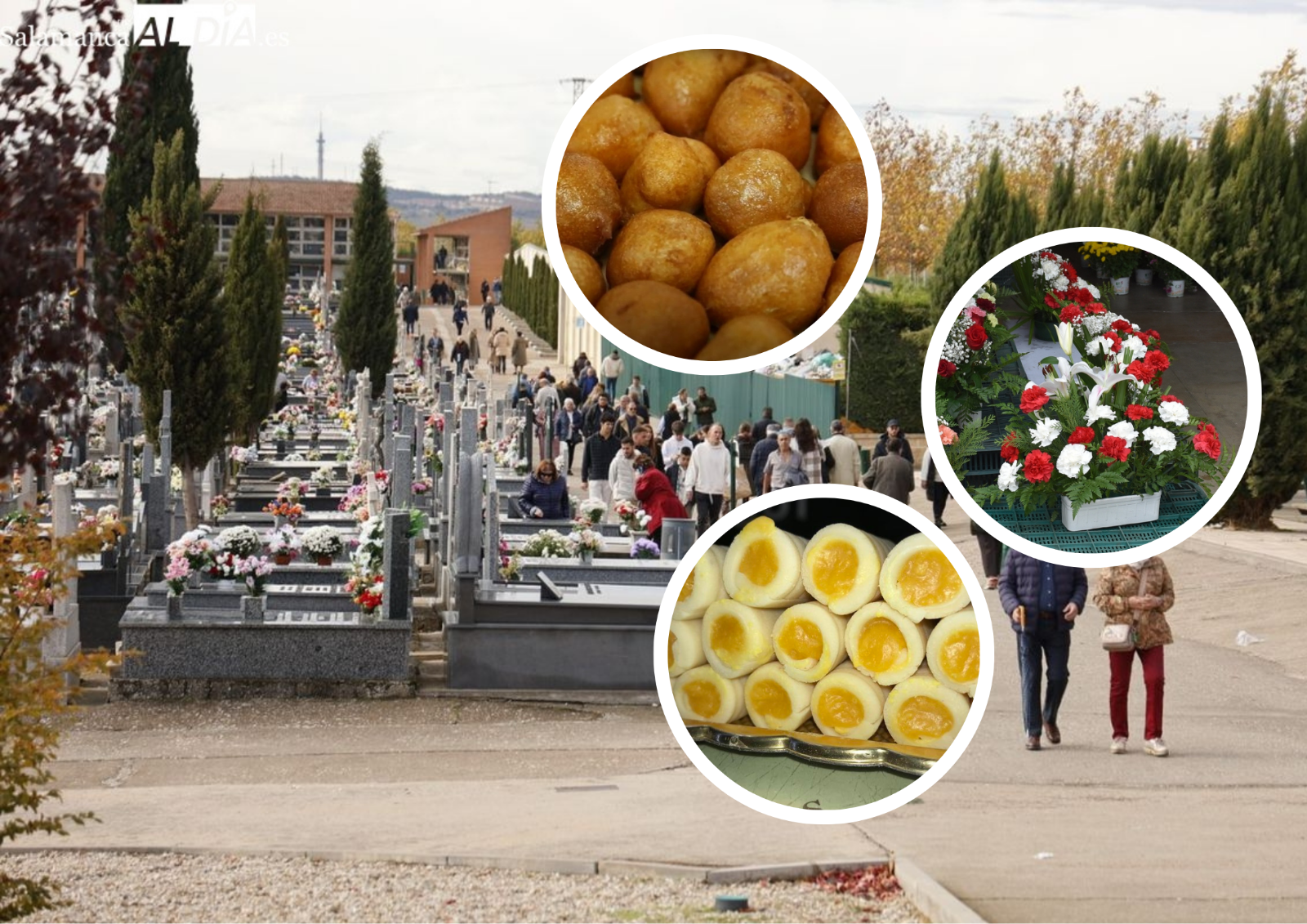 Día de Todos los Santos en Salamanca: entre el recuerdo en los cementerios y el sabor de la gastronomía típica 