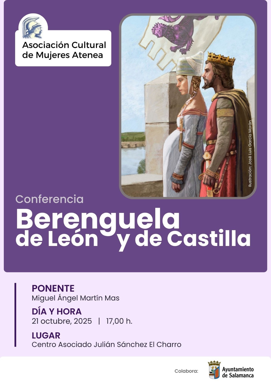 El historiador Martín Mas analiza la figura de la reina Berenguela de Castilla