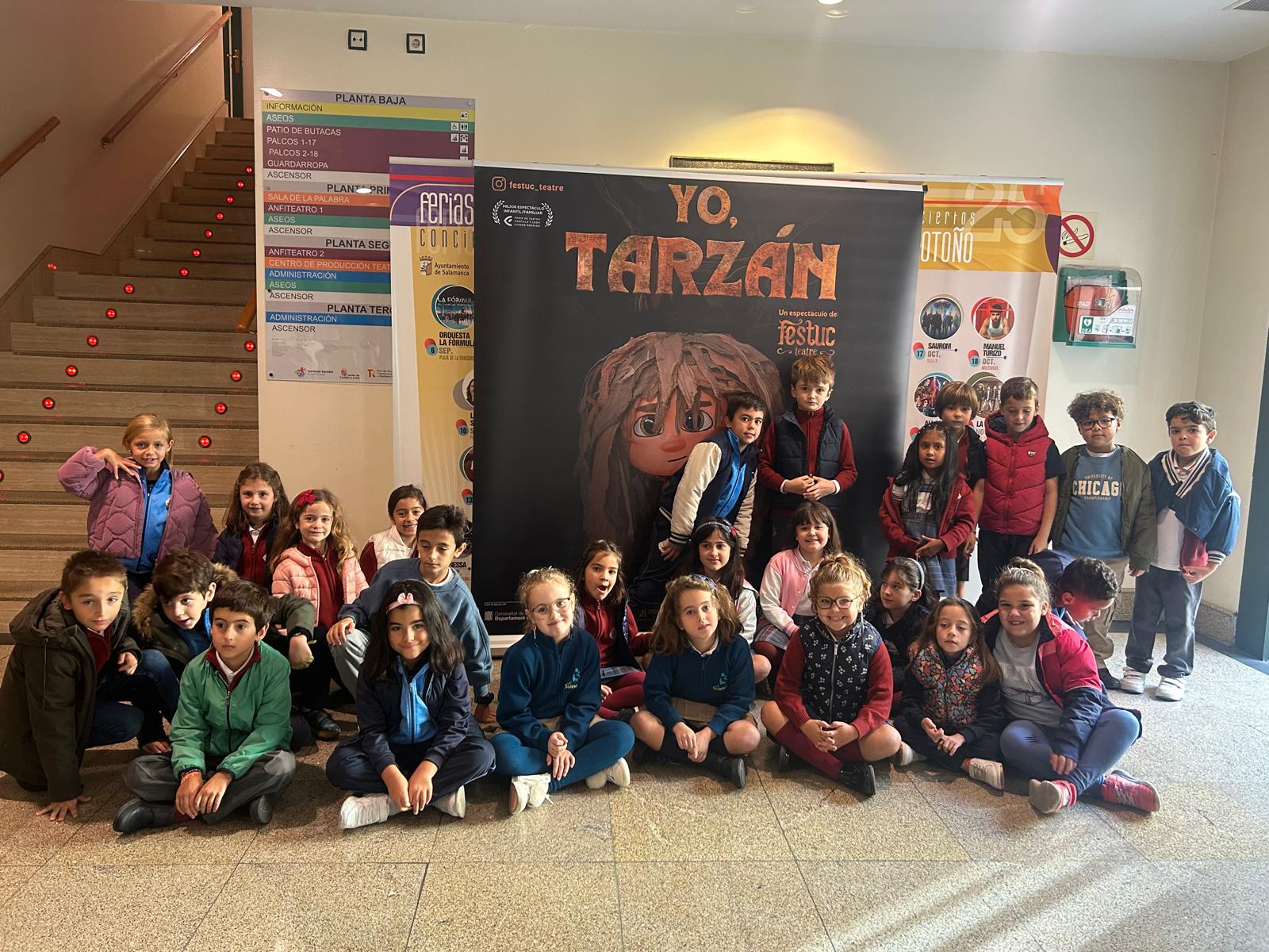 El Teatro Liceo acerca las artes escénicas a los escolares con Yo, Tarzán