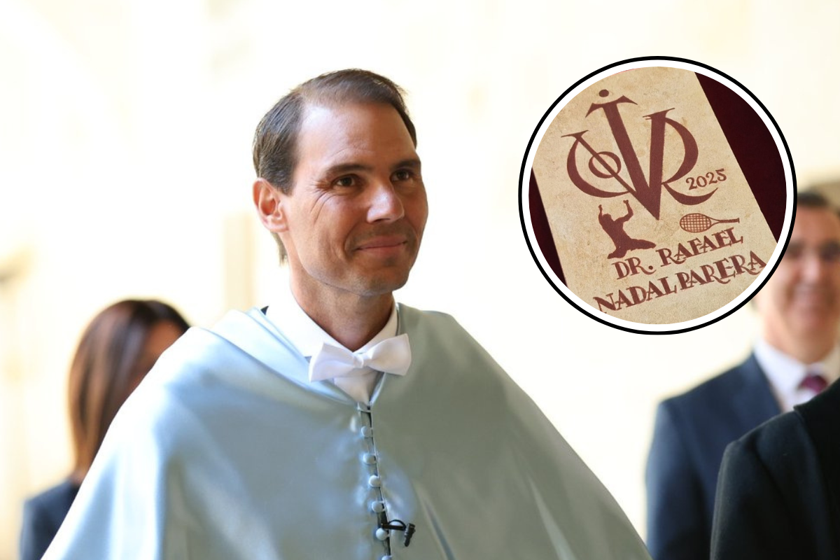 VÍDEO | Así se hizo el vítor honoris causa que recibió Rafa Nadal en Salamanca