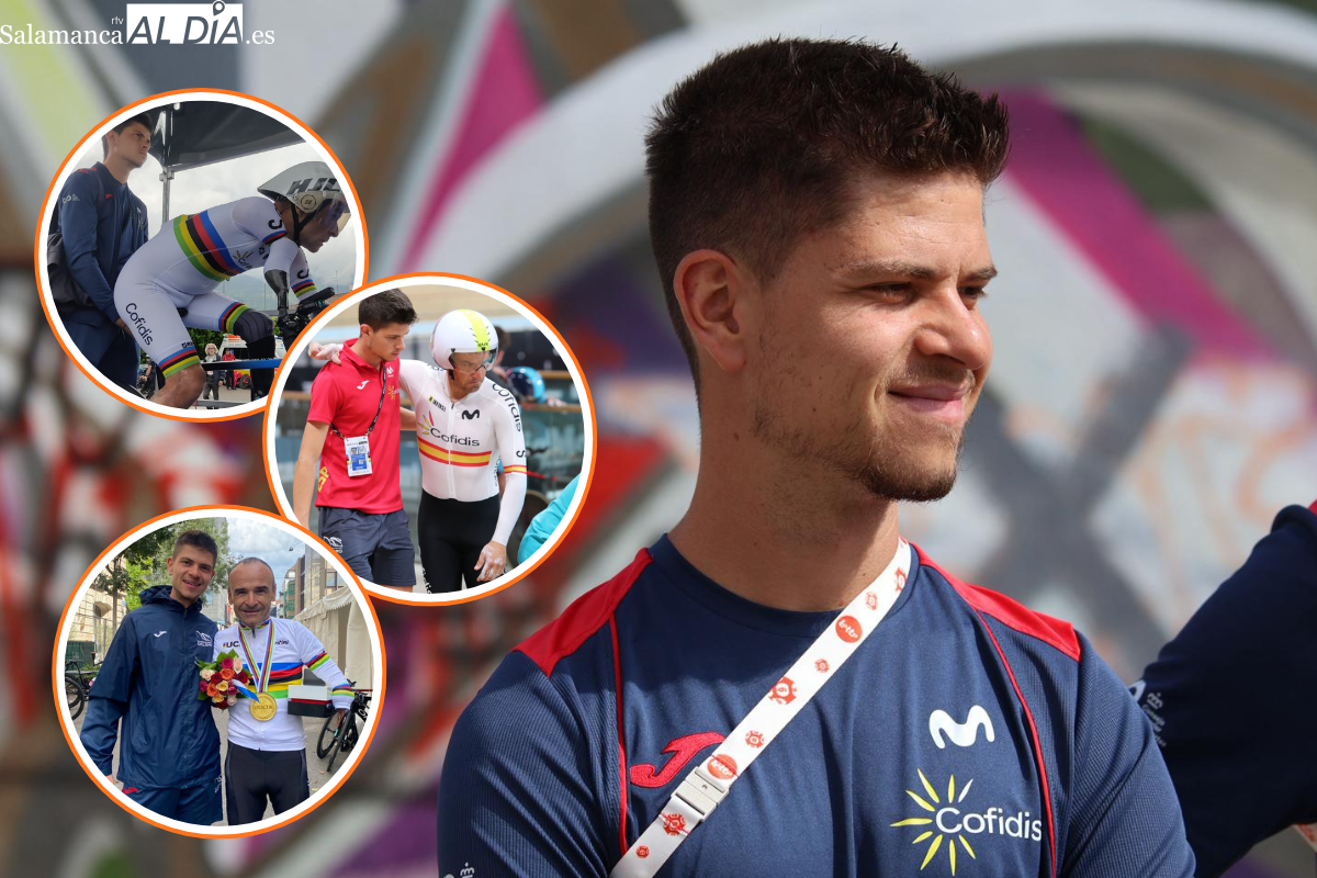 Pablo Ruano, el fisio salmantino que trabaja en la élite del ciclismo adaptado: Todos tienen una historia de superación digna de admiración