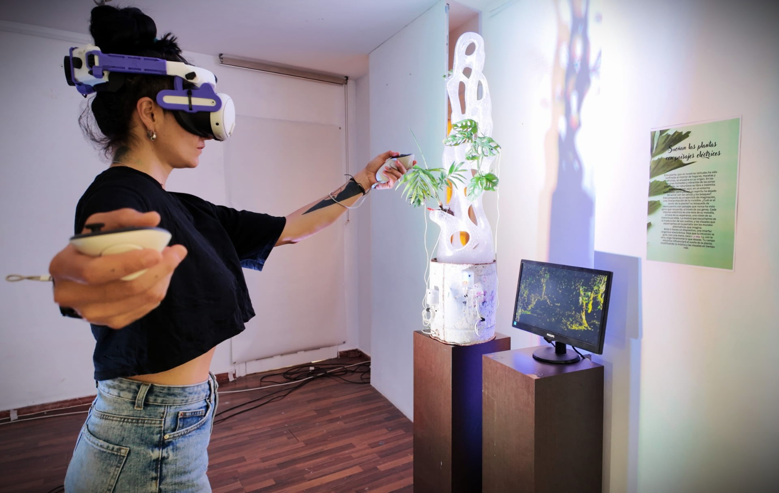 Alumnos de la Universidad Carlos III asistirán en MolinoLab a un taller de bioarte y realidad virtual