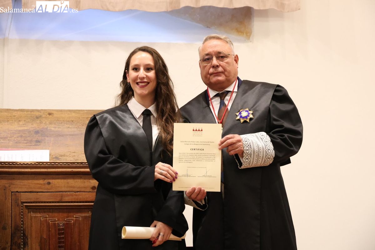 FOTOS | Día inolvidable para los nuevos letrados y los veteranos del Colegio de la Abogacía de Salamanca