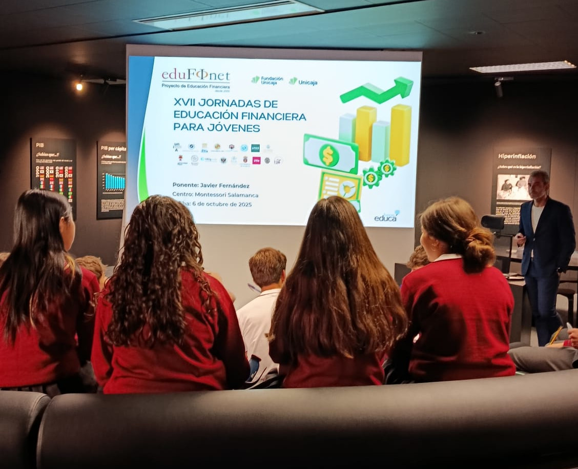 Edufinet impulsa la cultura financiera entre los jóvenes de Salamanca con una jornada formativa