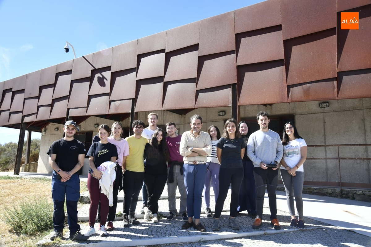 Alumnos de un Master de la USAL se adentran en Siega Verde en pos de la preservación del Yacimiento