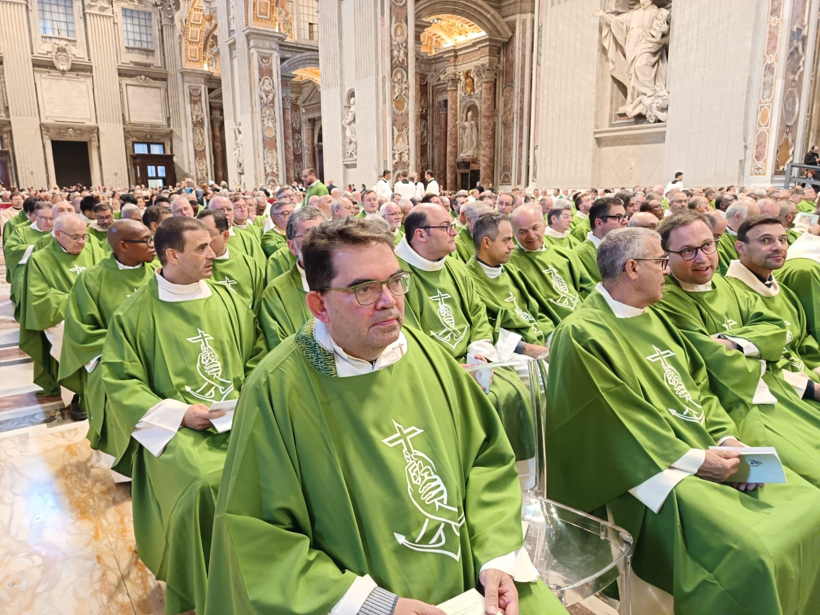 Antonio Risueño asiste en El Vaticano al Jubileo de los Equipos Sinodales