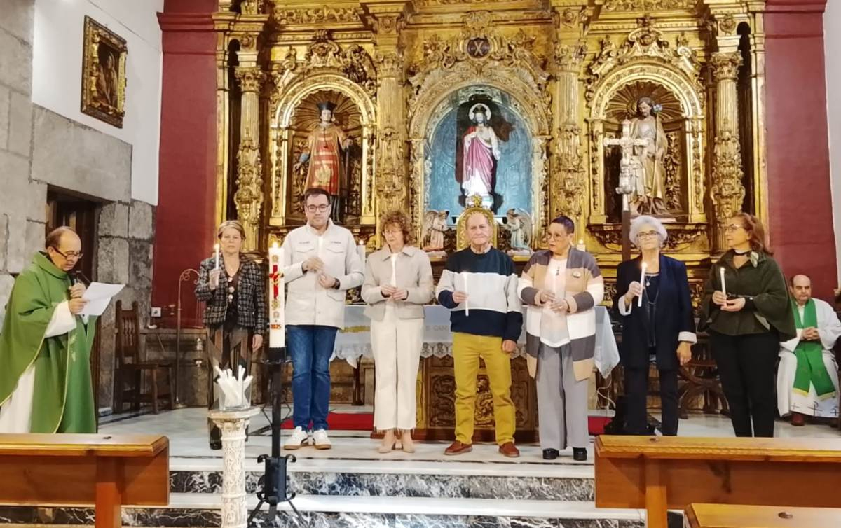San Andrés bendice y envía a sus agentes de pastoral