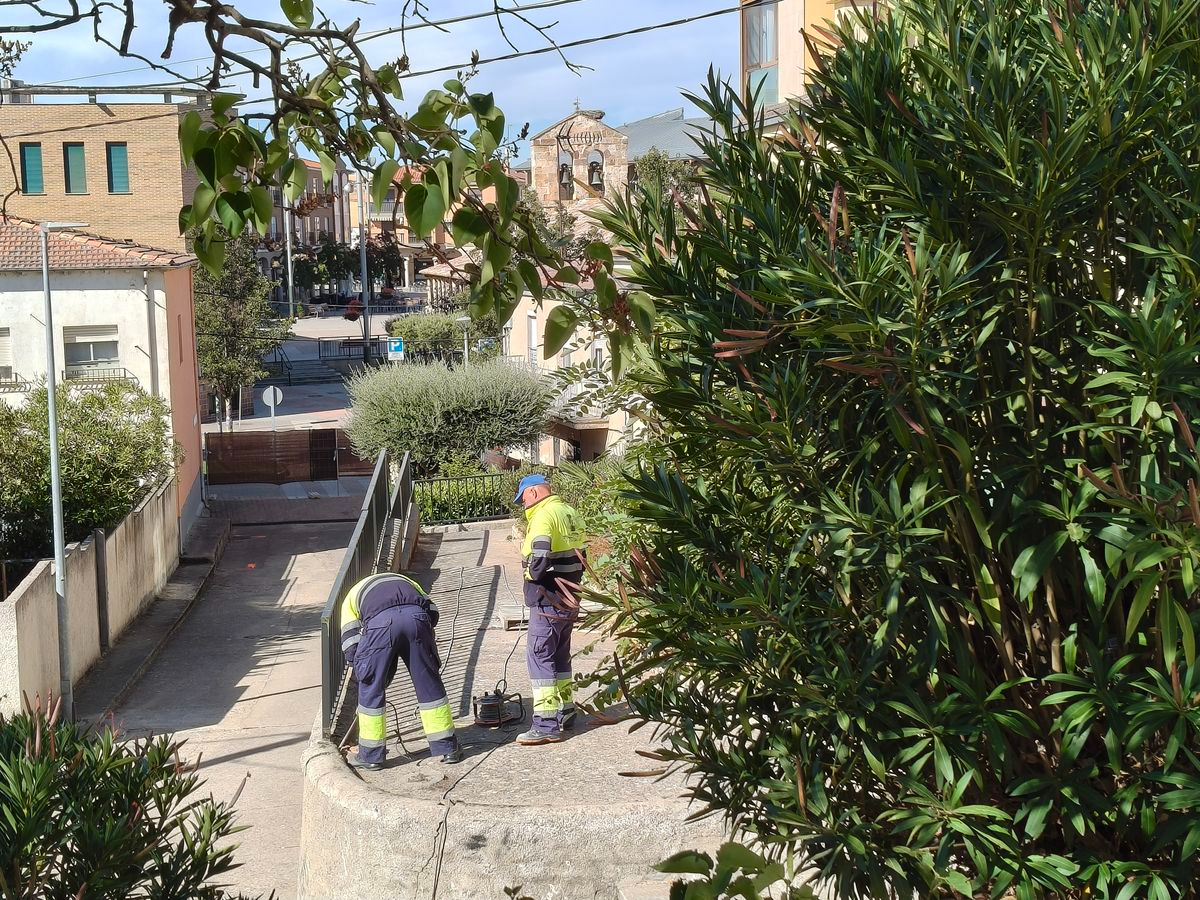 Comienza la remodelación de las calles Sur y Laguna de Carbajosa