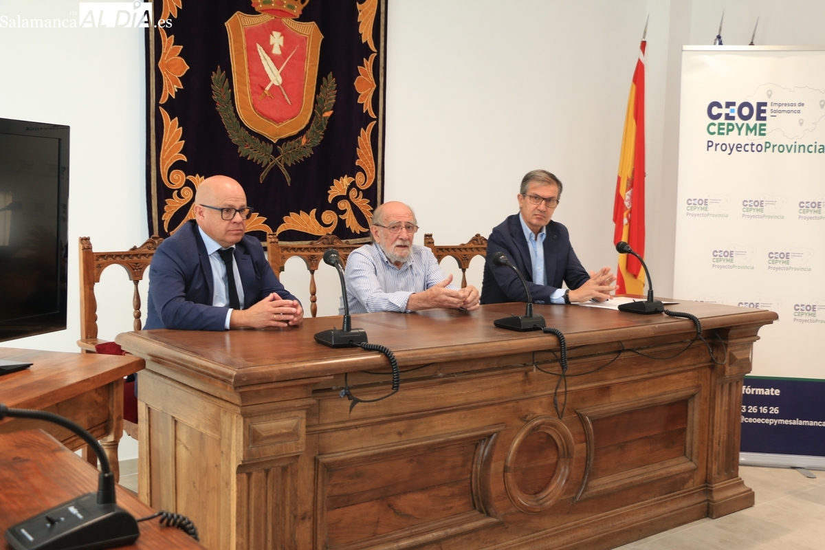 CEOE CEPYME Salamanca desembarca en Vitigudino con su Proyecto Provincia para asesorar a empresas y autónomos