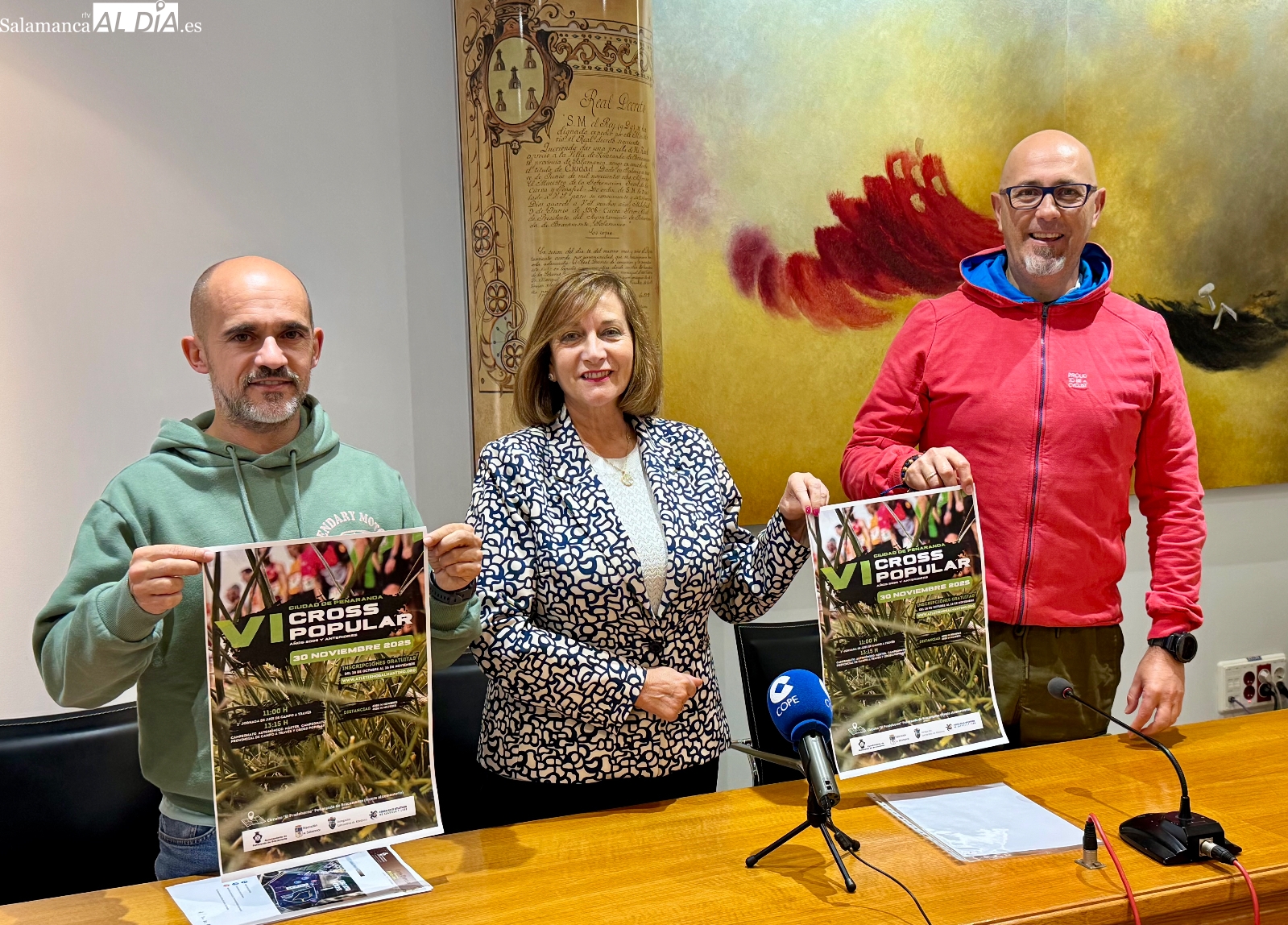 Peñaranda acogerá cuatro pruebas deportivas el 30 de noviembre entre Cross Popular, Campo a Través y Juegos Escolares