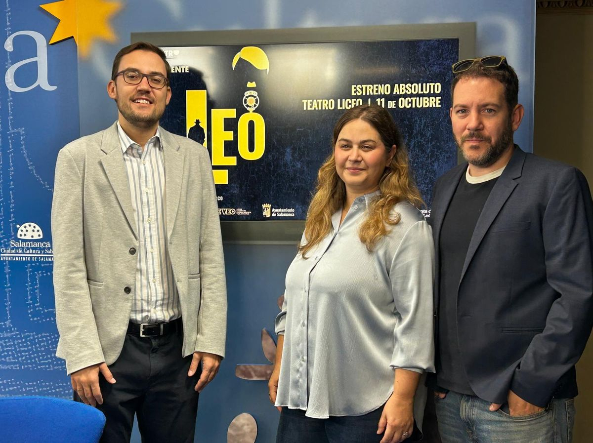 El Teatro Liceo acoge el estreno absoluto de ‘Leo’, una epopeya salmantina con más de 30 personajes