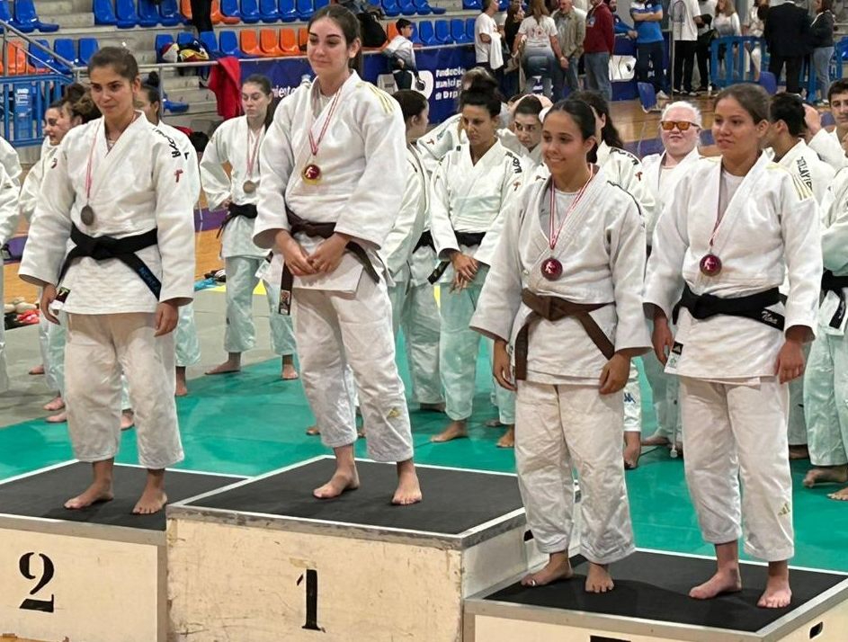 La judoka salmantina Luisa Hernández, nueva campeona de Castilla y León Senior