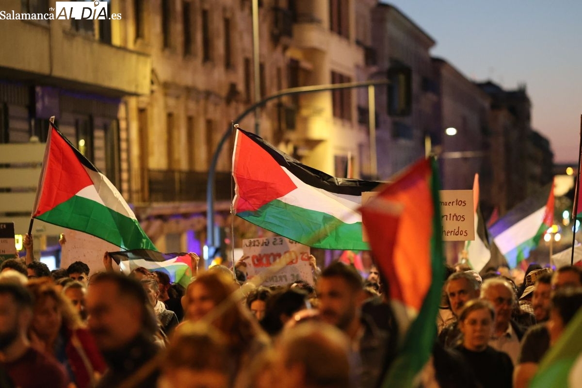 Salamanca volverá a alzar la voz este miércoles para exigir un alto al fuego en Oriente Próximo