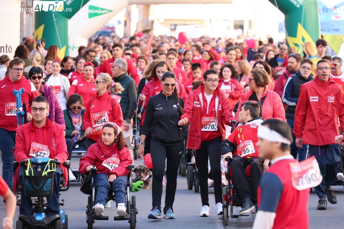 FOTOS | Más que una carrera: los 1.000 Pasos de AVIVA convierten Salamanca en una fiesta de la inclusión