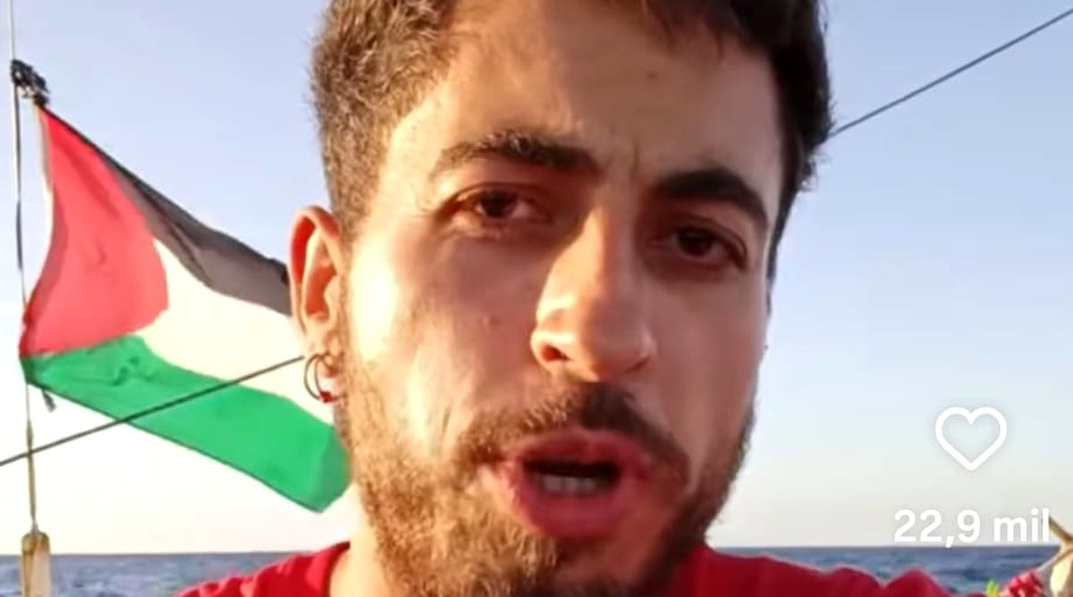 VÍDEO | Un periodista de Salamanca, entre los detenidos por Israel tras interceptar a la flotilla humanitaria de Gaza