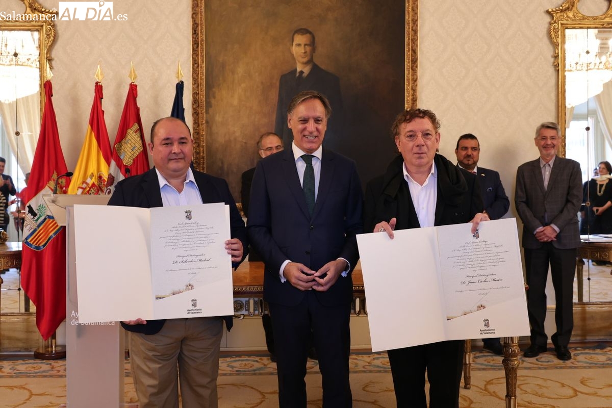 FOTOS | Salamanca tiene dos nuevos Huéspedes Distinguidos 