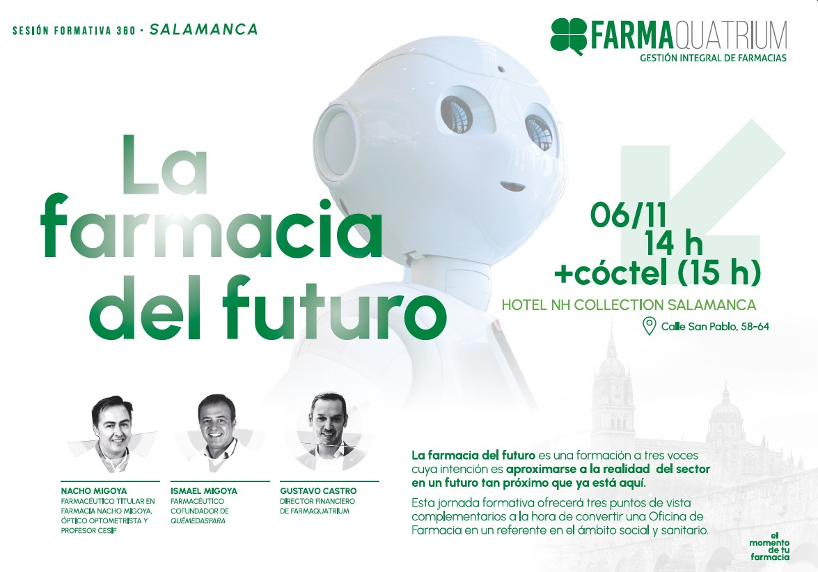 Expertos analizarán en Salamanca el futuro de la farmacia comunitaria