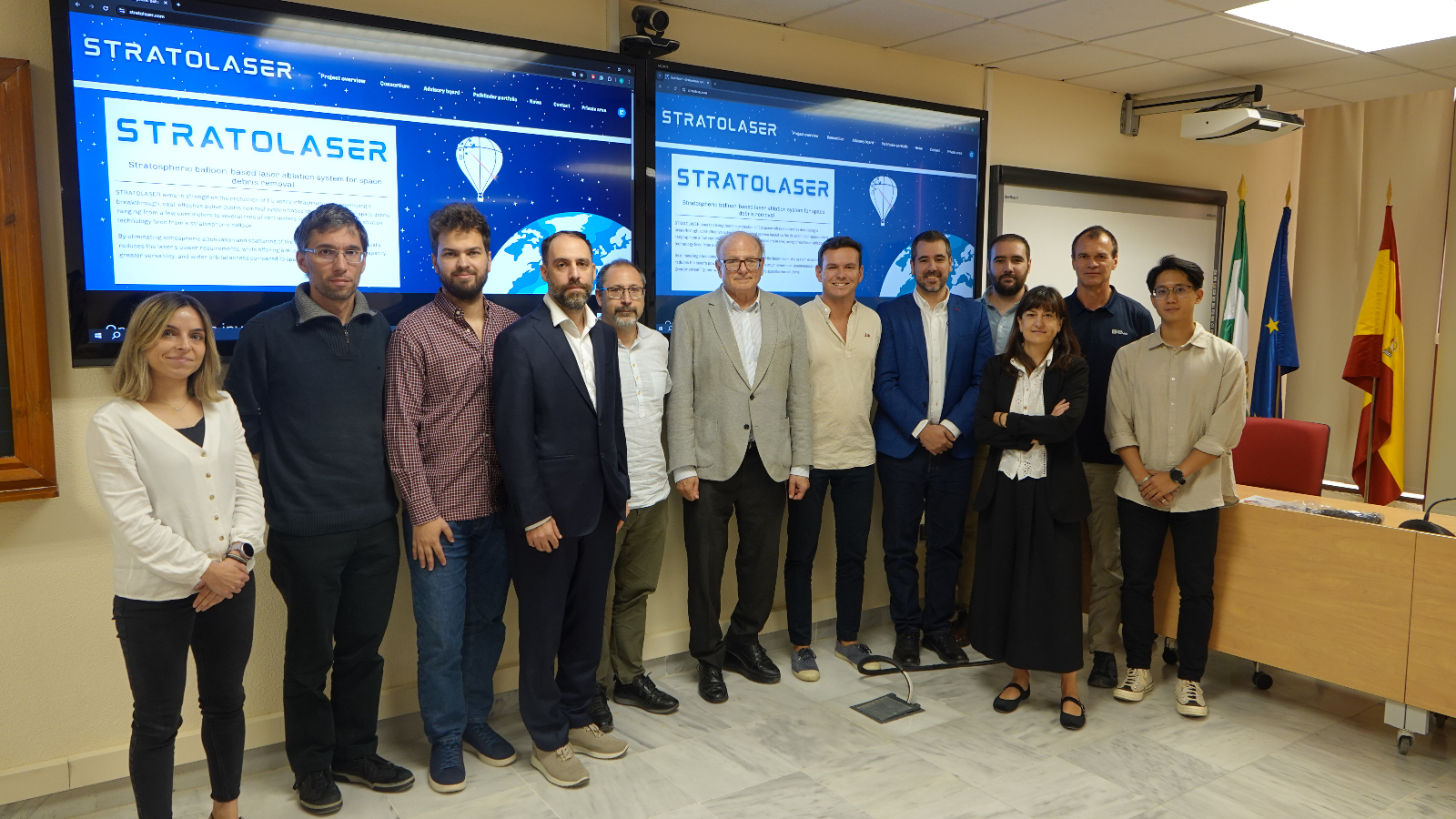 El Centro de Láseres Pulsados de Salamanca  se une a un proyecto para limpiar la órbita de basura espacial