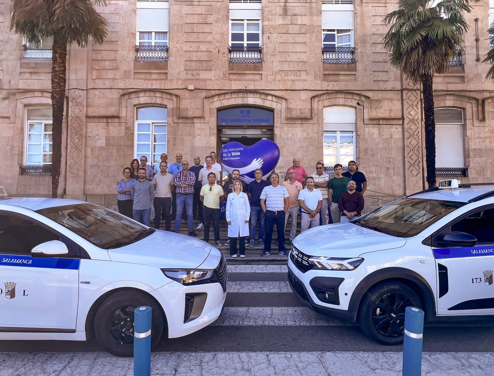 Los Minutos de la Vida: la iniciativa que enseña a los taxistas salmantinos a actuar en emergencias