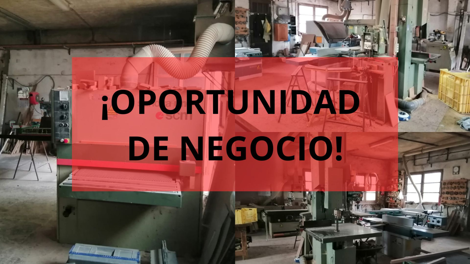 ¡Oportunidad! Un negocio rural en La Alberca: carpintería con maquinaria y clientes busca relevo