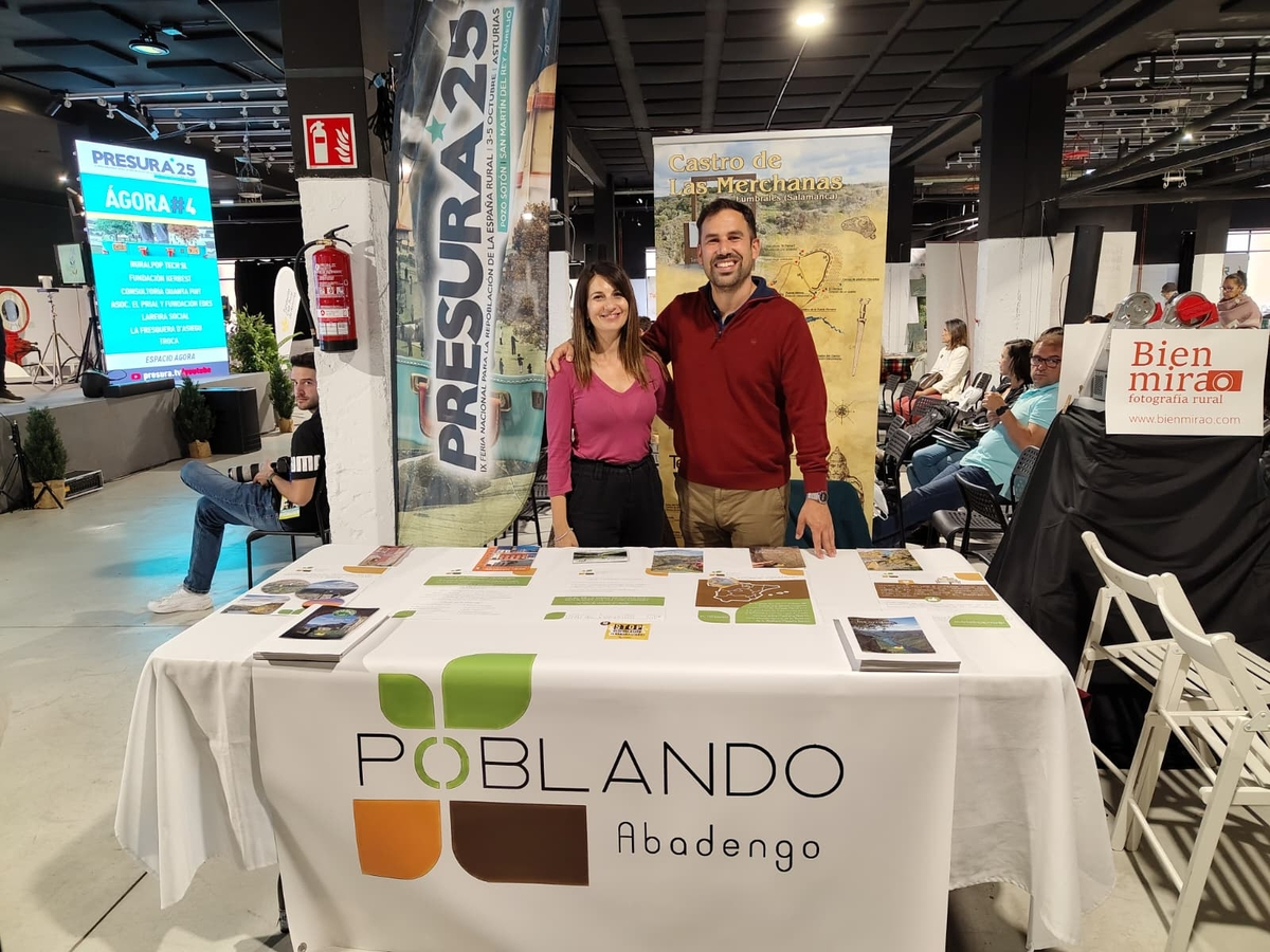 La iniciativa Poblando Abadengo lleva el potencial de Arribes a la mayor feria de repoblación de España