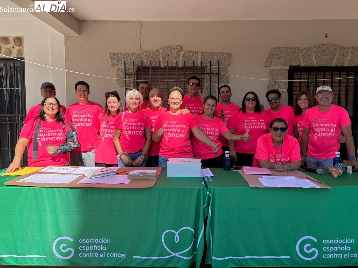 La Fregeneda se tiñe de fucsia con 234 participantes en su III Marcha Solidaria contra el Cáncer