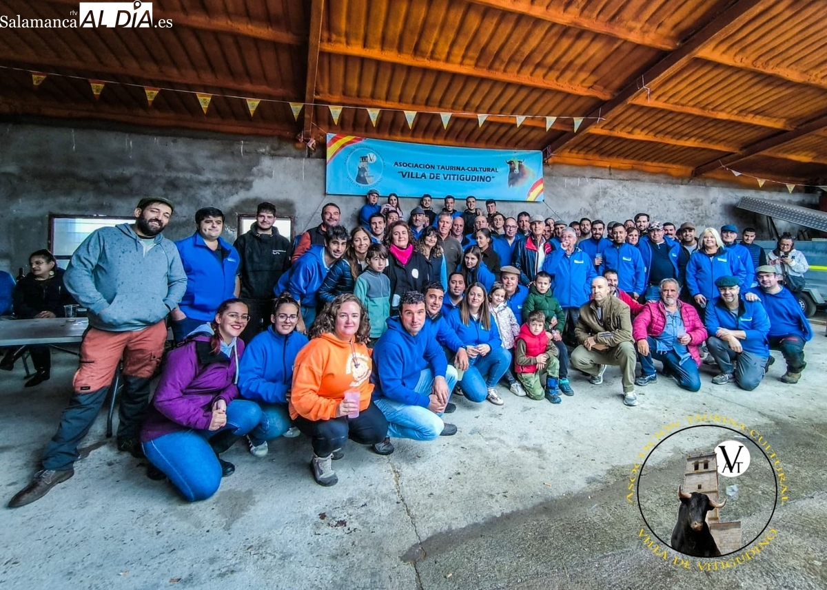 La lluvia no frena la fiesta anual de la Asociación Taurina de Vitigudino