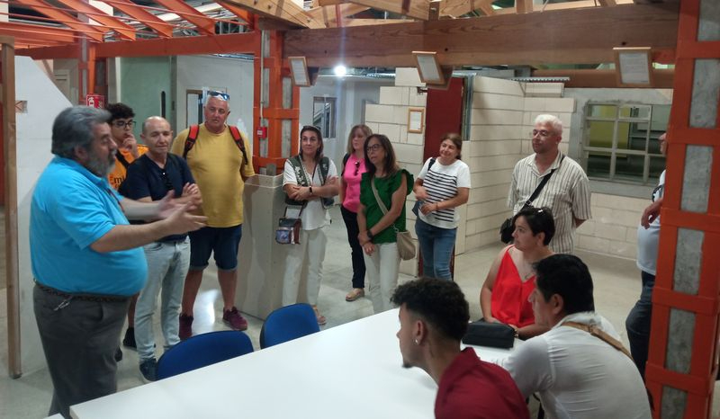 Alumnos de obra civil de Terradillos completan su formación en Madrid y Segovia