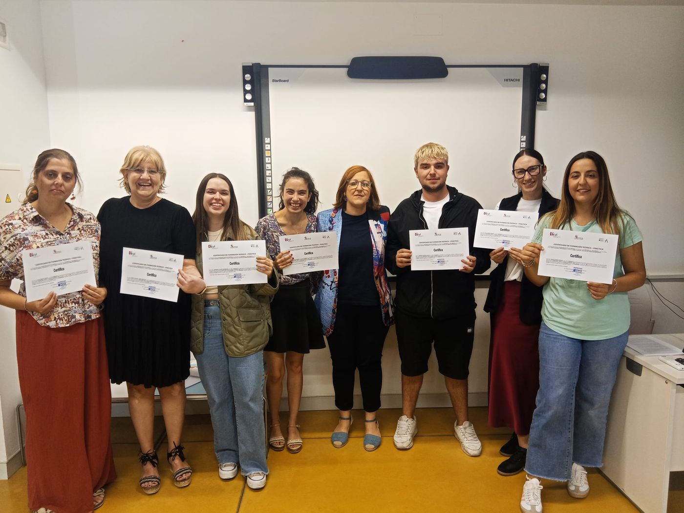 Treinta personas obtienen el certificado de atención sociosanitaria gracias a Asprodes