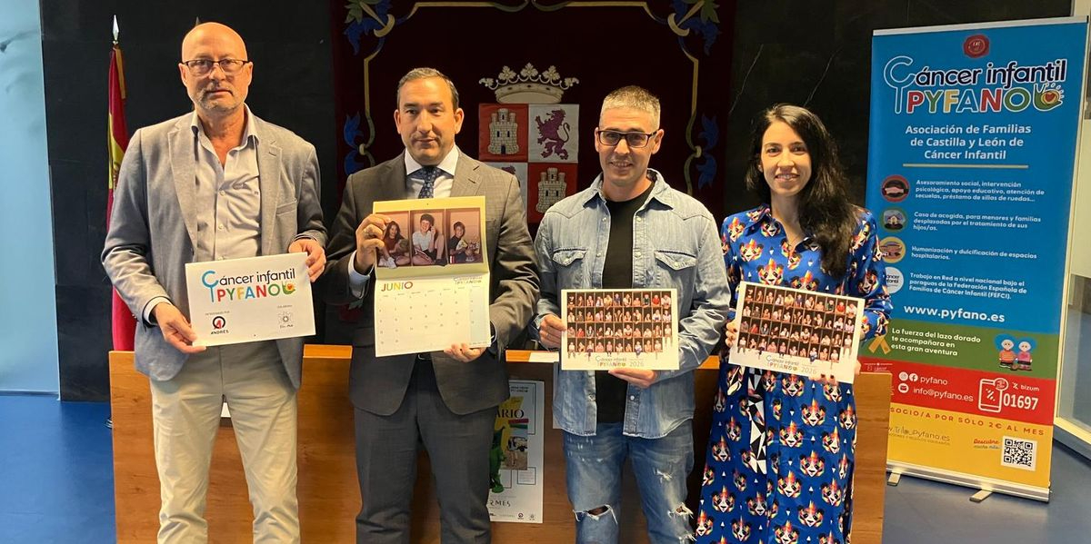 Los niños con cáncer de PYFANO desfilarán en El Tormes para presentar su calendario solidario