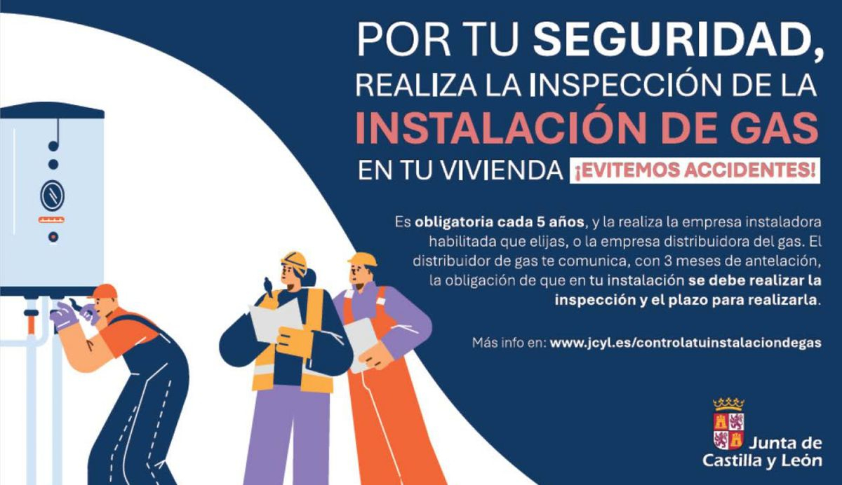 ¿Sabías que es obligatorio revisar la instalación de gas de tu vivienda cada 5 años?
