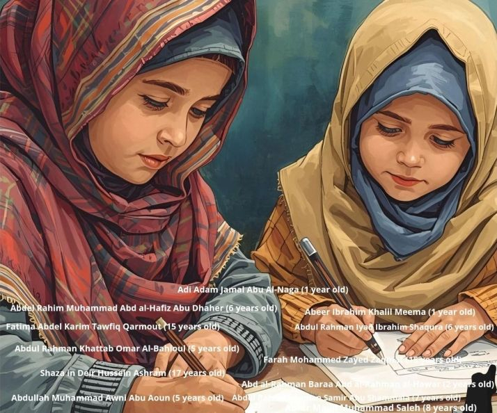 Una lectura pública en Salamanca recuerda este domingo a 18.500 niños asesinados en Gaza