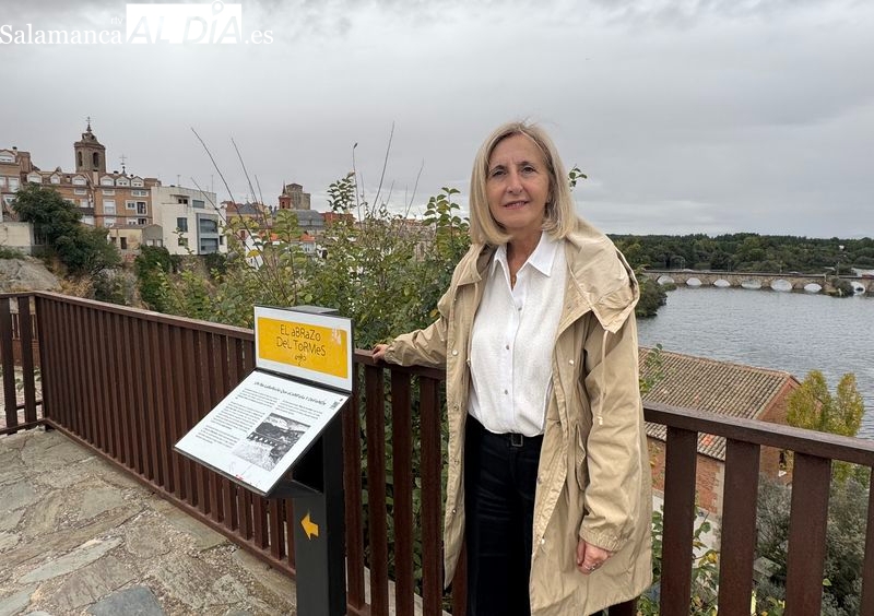 Concepción Miguélez, alcaldesa de Alba de Tormes