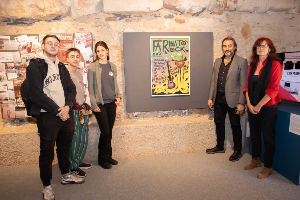 Treinta años de rock y lucha estudiantil: el Farinato Rock repasa su historia en una exposición en Fonseca