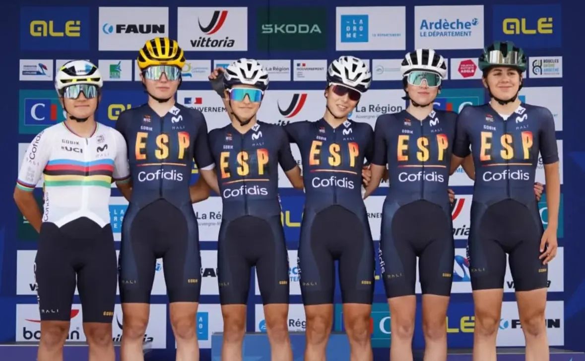 Las ciclistas del Mirat, Lidia Castro e Irene Moreno, finalizan octava y decimoquinta en el Europeo