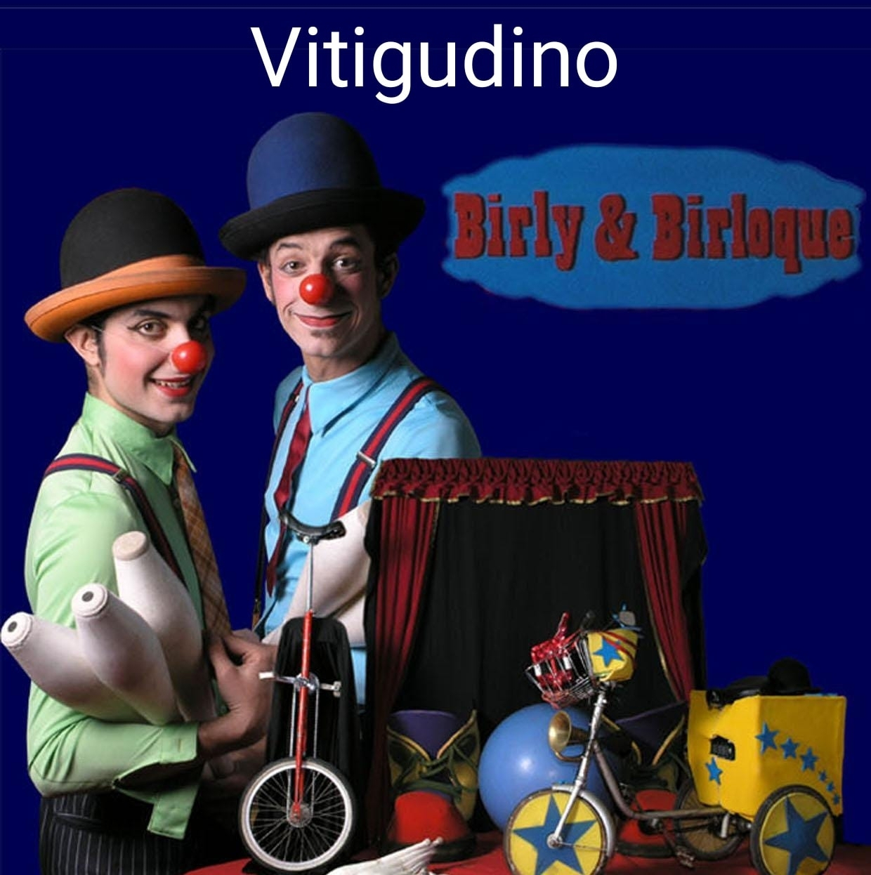 El circo teatro de Tiritirantes llega este viernes a Vitigudino con Birly & Birloque