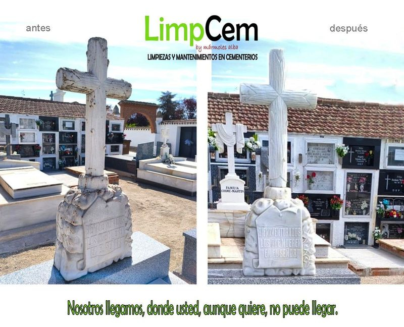 LIMPCEM: Limpieza profesional de panteones y nichos